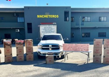 Ejército incauta contrabando de 220,000 cigarrillos en Valverde