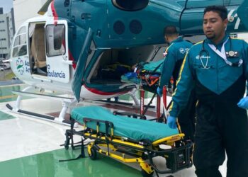 Helipuerto de La Vega fue clave para rescate a paciente sufrió lesión en Pico Duarte
