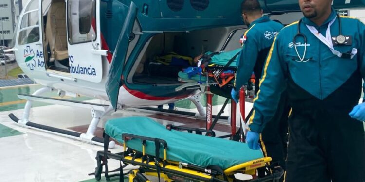 Helipuerto de La Vega fue clave para rescate a paciente sufrió lesión en Pico Duarte