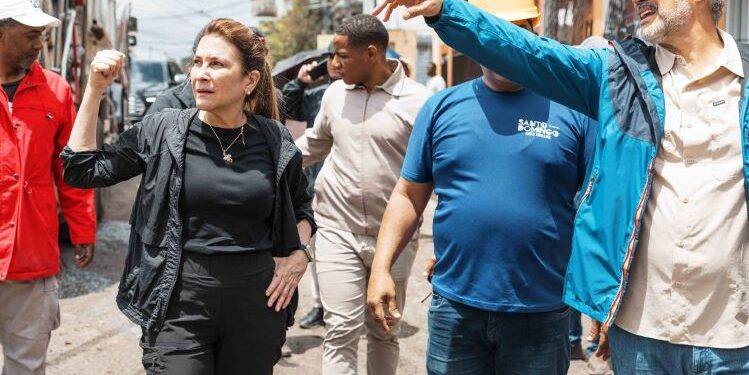 Carolina refuerza y supervisa los trabajos preventivos para mitigar efectos de las lluvias en DN este fin de semana