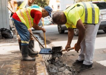 Alcaldía del Distrito Nacional intensifica trabajos preventivos para contrarrestar efectos de las lluvias