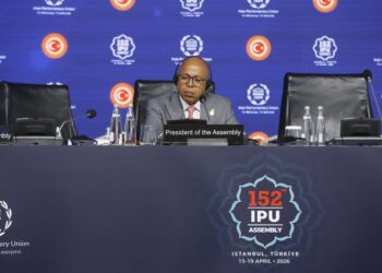 Alfredo Pacheco preside 152.ª Asamblea de la Unión Interparlamentaria (UIP) en Estambul, Turquía