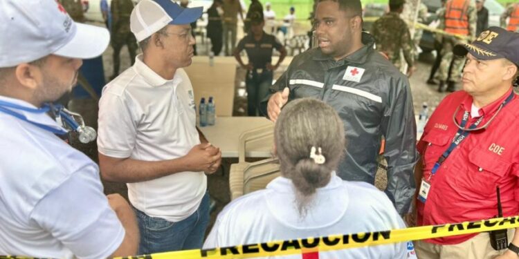 Cruz Roja Dominicana mantiene operaciones en provincias afectadas por inundaciones y en alerta