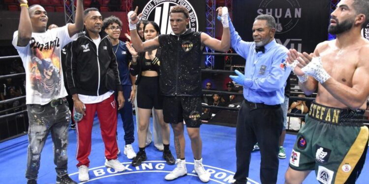 Feudri Franco derrota a mexicano Mauro Perales y prolongó su invicto en el boxeo profesional