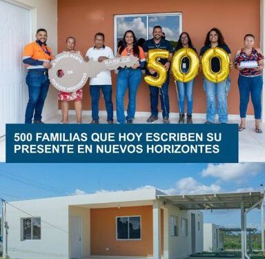 Barrick  Pueblo Nuevo a  través de   su  fundación Nuevos Horizontes alcanza a  500 familias y consolidando  su integración económica en Sánchez Ramírez