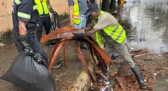 Alcaldía del Distrito Nacional continúa trabajos para mitigar incidencia de vaguada