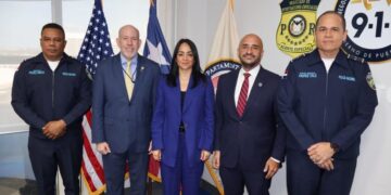 Ministra de Interior y Policía y Director General de la Policía coordinan acciones con Puerto Rico para enfrentar el crimen transnacional