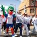 Director  Departamento Aeroportuario recibe antorcha Juegos  Centro Americanos y del Caribe Santo Domingo 2026