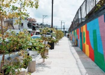 Carolina transforma aceras recuperadas en parques lineales dignos para el disfrute comunitario