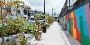 Carolina transforma aceras recuperadas en parques lineales dignos para el disfrute comunitario
