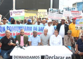 Coalición Comunitaria y sector transporte de Villa Mella advierten que mantendrán protestas si no atienden sus demandas