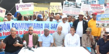 Coalición Comunitaria y sector transporte de Villa Mella advierten que mantendrán protestas si no atienden sus demandas