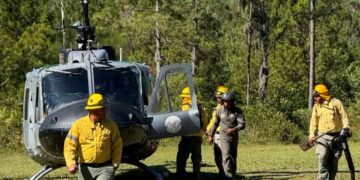 Medio Ambiente controla incendio forestal en el Valle del Tetero tras rápida intervención interinstitucional