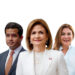 Raquel Peña, Carolina Mejía y Omar Fernández lideran los niveles de confianza ciudadana.