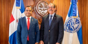 El rector Asjana David y el director del ITLA, Jimmy Rosario, fortalecerán alianza para formar en IA, ciberseguridad y transformación digital en la UASD