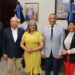 Senador Franklin Romero dona equipos para fortalecer la red WiFi de la UASD Recinto SFM