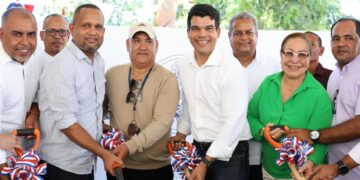 Wellington Arnaud deja iniciada ampliación del acueducto múltiple Baitoa-Taveras
