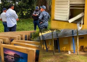 Aplazan para el próximo sábado 12 conocimiento de medida de coerción a imputados por robo de 35 televisores en Bayaguana, Monte Plata