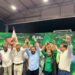 Carlos Pérez fortalece proyecto municipal en SDN con respaldo de Eudy Maldonado ante unas 600 dirigentes de Sábana Perdida.