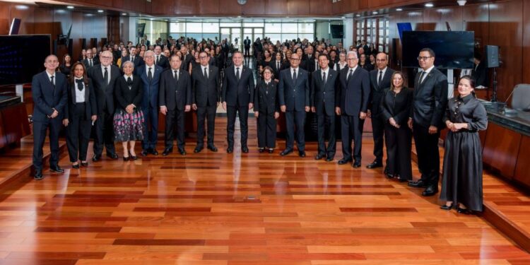 Pleno de la SCJ juramenta a magistrados ascendidos y destaca su compromiso ético y profesional