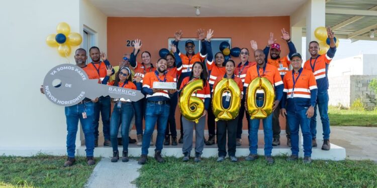 Fundación Nuevos Horizontes de la  Barrick Gold  alcanza las 600 familias instaladas en la recta final de su transición comunitaria en Cotuí
