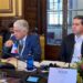 Eduardo Estrella destaca en cumbre iberoamericana inversiones del Gobierno en puertos, aeropuertos, movilidad urbana, carreteras y puentes