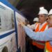 Presidente Abinader supervisa túnel pluvial de la avenida Luperón que se construye con fondos de Aerodom, para evitar inundaciones en la zona