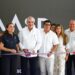 Abinader y Fellito entregan saneamiento cañada Los Girasoles; 40 familias reciben viviendas